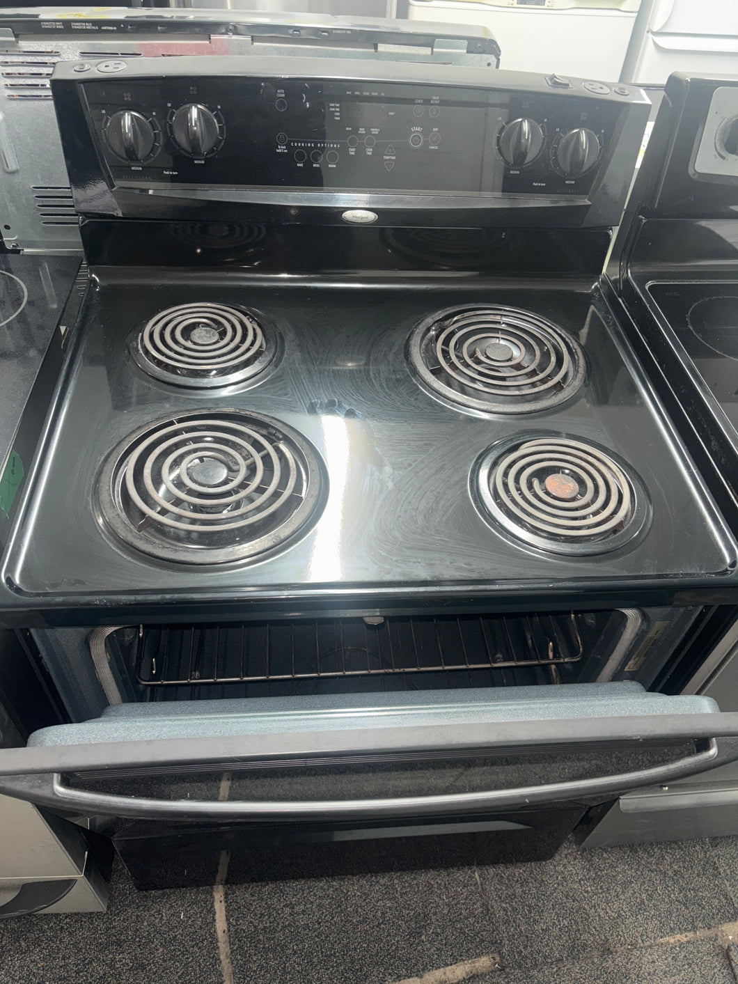 Four whirlpool serpentin noir